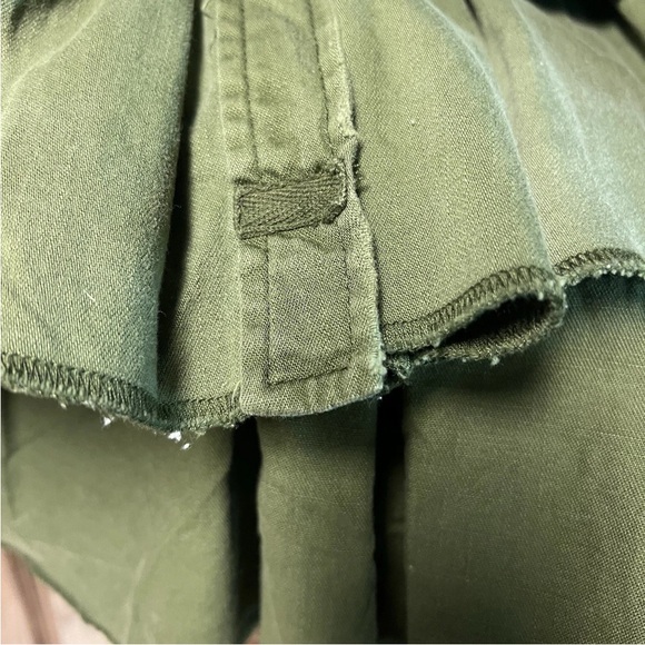 We The Free Dylan High Low Peplum Snap Top Shacket XS Oversized Worn Twice - Picture 7 of 8